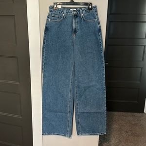 Forever 21 wide leg jeans - Size 27 - medium wash